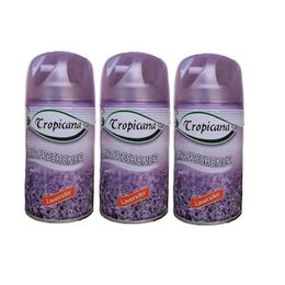 Tropicana Air Freshener Lavander Lavanta Koku Parfüm Sprey 260 ml x 3 Adet Oda Kokusu