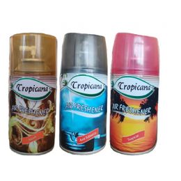 Tropicana Air Freshener Misk 260 ml + Anti Tobacco 260 ml + Tropical Koku 260 ml Parfüm Sprey Oda Kokusu