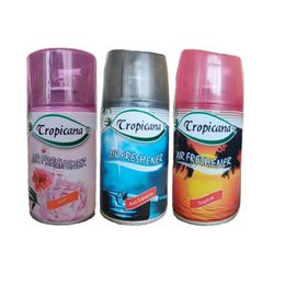 Tropicana Air Freshener Rose Gül Anti Tobacco Tropical Koku Parfüm Sprey 260 ml x 3 Adet Oda Kokusu
