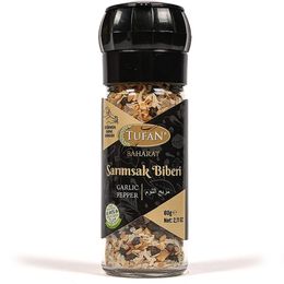 Tufan Baharat 60 gr Öğütücü Kapak Sarımsak Biberi