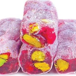 Tuğba Kuruyemiş 250 gr Narlı Fitil Turkish Delight Lokum