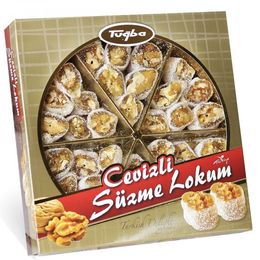 Tuğba Kuruyemiş 400 gr Bol Cevizli Süzme Lokum