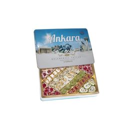 Tuğba Kuruyemiş 540 gr Ankara Geleneksel Tatlar Metal Kutu Lokum