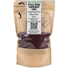 Tunalı Life 250 gr Toz Siyah Üzüm Çekirdeği
