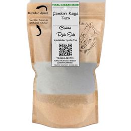 Tunalı Lokman Hekim 250 gr Çankırı Doğal Mineralli İyot İlaveli Toz Kaya Tuzu