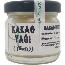 Tunalı Lokman Hekim 2x40 ml Doğal Yenilebilir Saf Soğuk Pres Katı Kakao Yağı