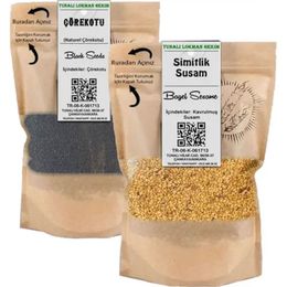 Tunalı Lokman Hekim Kavrulmuş Simitlik Susam 50 gr + 50 gr Çörekotu