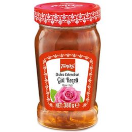 Tunaş Gül 380 gr Reçeli