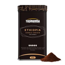 Tupinamba 250 gr Ethiopia Sidamo Single Origin Öğütülmüş Kahve