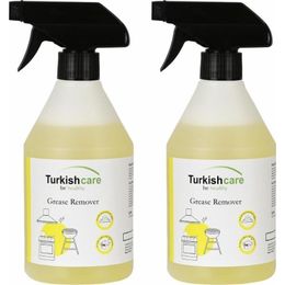 Turkishcare 2x500 ml Ağır Leke ve Yağ Sökücü Sprey