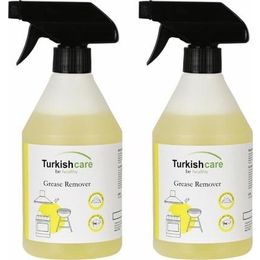Turkishcare 2x500 ml Ağır Leke ve Yağ Sökücü Sprey