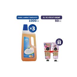 Turmepa 3x1000 ml Ahşap Parke Laminat Yüzey Temizleyicisi
