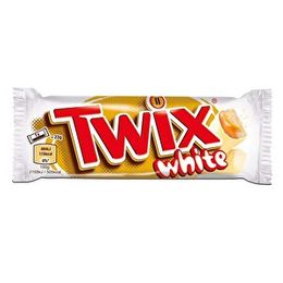 Twix 46 gr White Beyaz Çikolata Kaplı Karamel Bisküvi