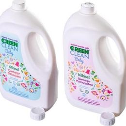 U Green Clean 2,75 lt Baby Çamaşır Deterjanı + 2.75 lt Baby Bitkisel Çamaşır Yumuşatıcı