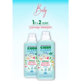U Green Clean 2x1 lt Baby Lavanta Bitkisel Çamaşır Deterjanı
