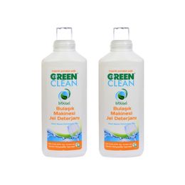 U Green Clean 2x1 lt Portakal Yağlı Bitkisel Jel Bulaşık Makinesi Deterjanı