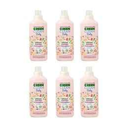 U Green Clean 6x1 lt Organik Lavanta Yağlı Baby Çamaşır Yumuşatıcısı
