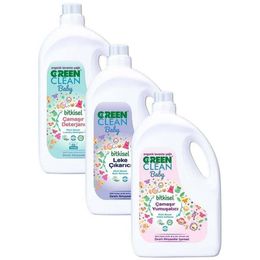 U Green Clean Çamaşır Deterjanı + Yumuşatıcı + 2.75 lt Leke Çıkarıcı