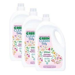 U Green Clean Organik 3x2.75 lt Lavanta Yağlı Baby Bitkisel Çamaşır Yumuşatıcısı