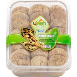Ufresh 500 gr Şeffaf Kapaklı Kap Kuru İncir