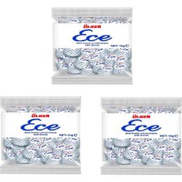 Ülker 1 kg Ece Bütün Fındıklı Sütlü Çikolata