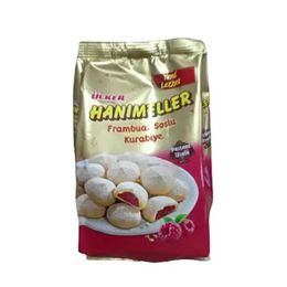 Ülker 12x150 gr Hanımeller Frambuaz Soslu Kurabiye