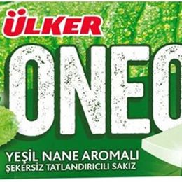 Ülker 14 gr Oneo Slims Yeşil Nane
