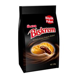 Ülker 200 gr Biskrem Kakaolu Krema Dolgulu Bisküvi
