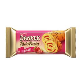 Ülker 235 gr Dankek Çilekli Rulo Pasta Kek