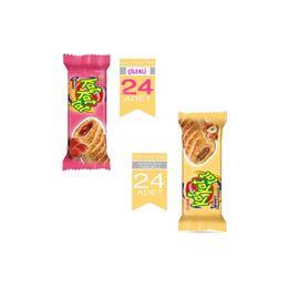 Ülker 25 gr Kat Kat Tat Kakao + 25 gr Kat Kat Tat Çilekli Gofret