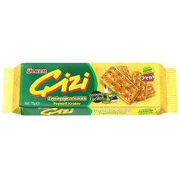 Ülker 70 gr Çizi Zeytinyağlı Kekikli Kraker