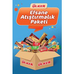 Ülker Efsane Yeni Atıştırmalık Çikolata Paketi 24 Parça