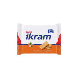 Ülker İkram Kremalı Fındıklı Bisküvi Multipack 3'lü 84 gr