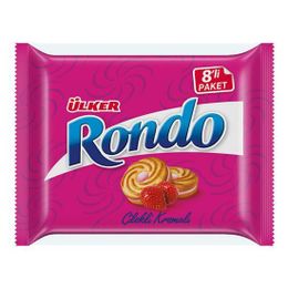 Ülker Rondo Çilek Kremalı Bisküvi 544 gr