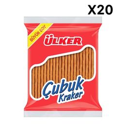 ÜLKER SADE ÇUBUK KRAKER 80 GR X 20 ADET