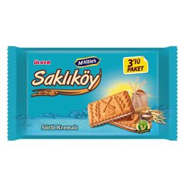 Ülker Saklıköy Sütlü Kremalı Bisküvi Mp 88 gr