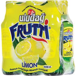 Uludağ 200 ml Frutti Limonlu Maden Suyu