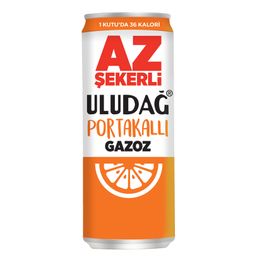 Uludağ 330 ml Az Şekerli Portakal Efsane Gazoz