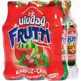 Uludağ Frutti Karpuz Çilek 200 ml Maden Suyu