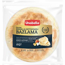 Unabella 2'li 200 gr Bodrum Bazlama