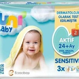 Uni Baby 12x52'li Aktif Sensitive Islak Havlu