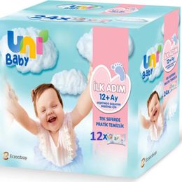 Uni Baby 12x52'li İlk Adım Islak Mendil