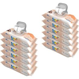 Uni Baby 12x90'lı Aile Islak Mendil