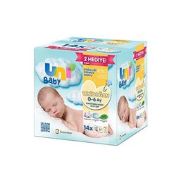 Uni Baby 14x40'lı Yenidoğan Islak Mendil