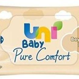 Uni Baby 24x90'lı Pure Comfort Beyaz Sabun Kokulu Islak Mendil