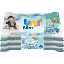 Uni Baby 3x45'li Aktif Islak Cep Mendili