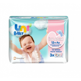 Uni Baby 3x52'li İlk Adım Islak Mendil