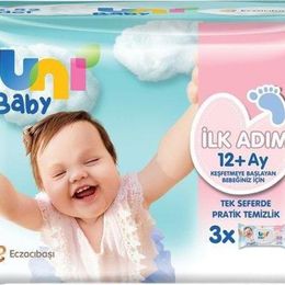 Uni Baby 3x52'li İlk Adım Islak Mendil