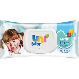 Uni Baby 52'li Aktif Islak Mendil