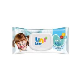 Uni Baby 52'li Aktif Islak Mendil
